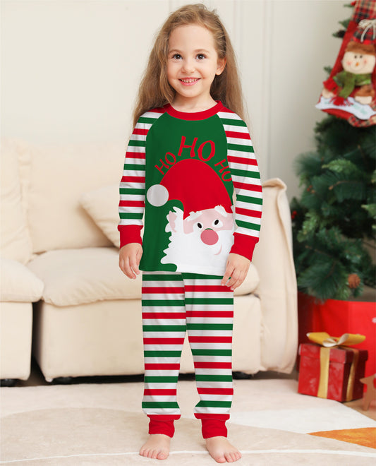 Family Christmas Pajamas Matching Sets – Red Stripe Holiday Sleepwear