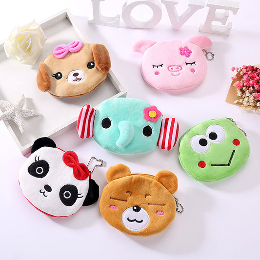 Kidzoo Plush Cute Coin Purse & Key Case