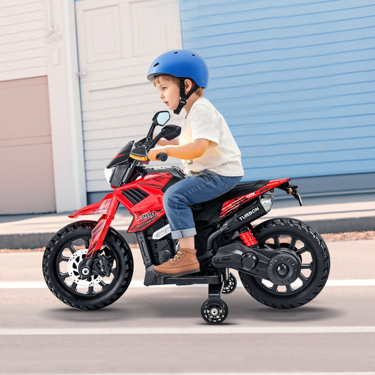 Christmas Gift Kids Ride On Motorcycle 12V Electric Motorbike With LED For Kids Aged