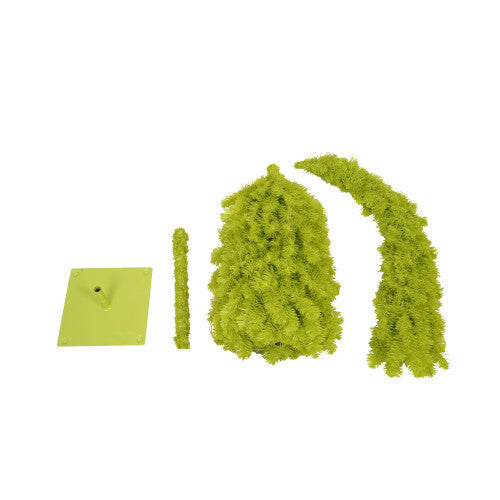 5FT Bent-Top Artificial Fir Christmas Tree – 400 Tips, LED Lights