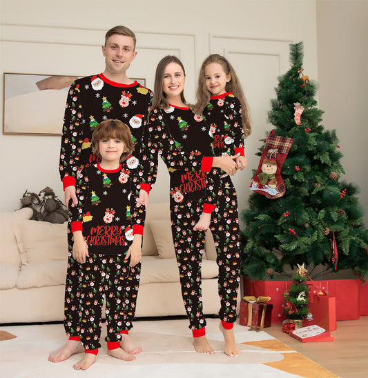 Family Christmas Matching Pajamas Set PJS Xmas Sleepwear